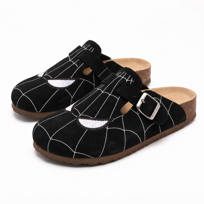 Crimson Web Statement Clogs