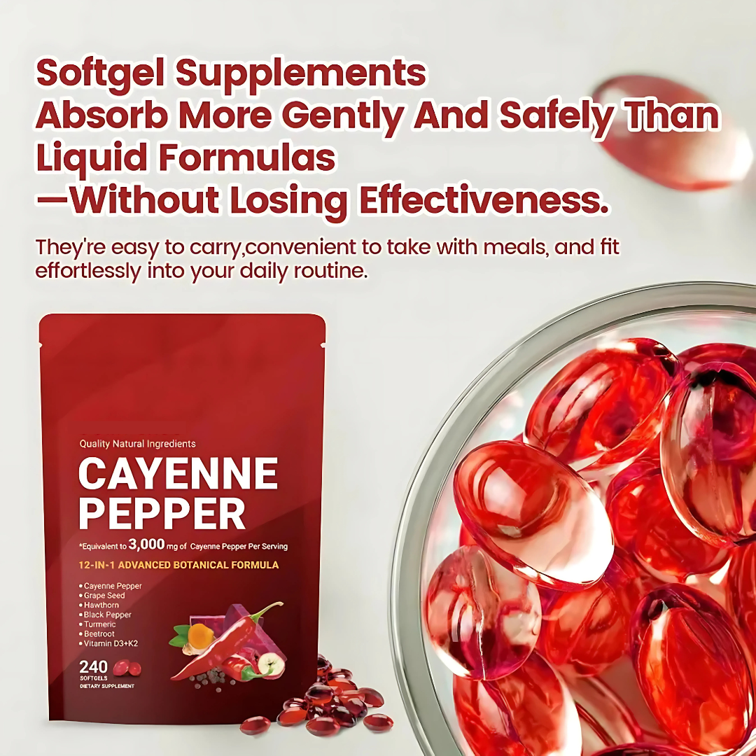 Capsaicin Softgels
