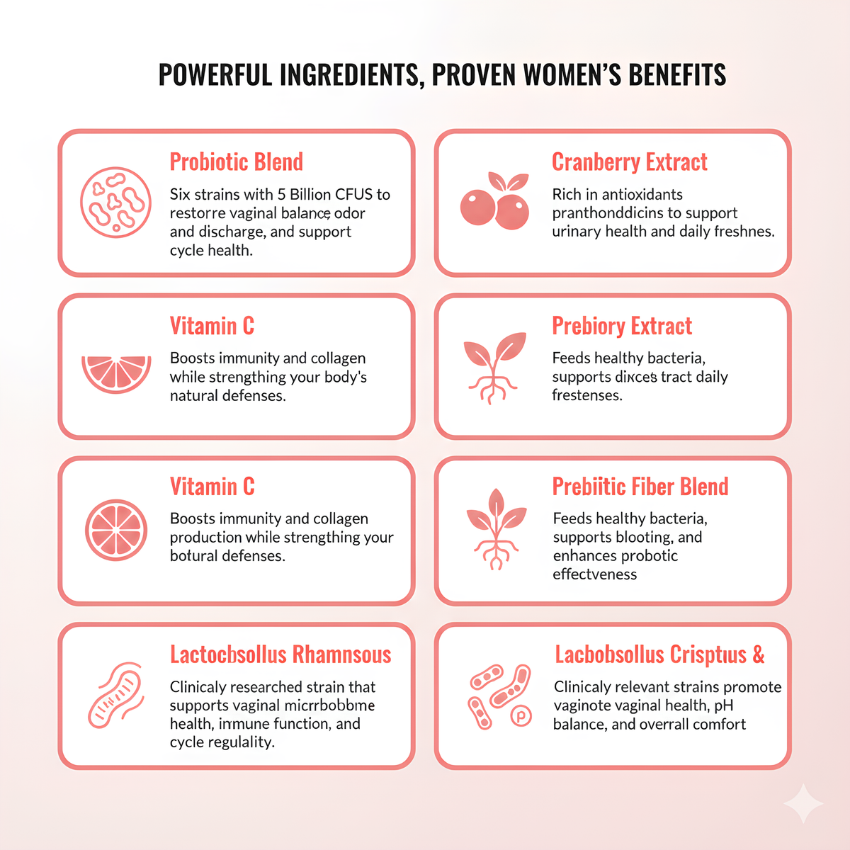 Women's Probiotic Gummies