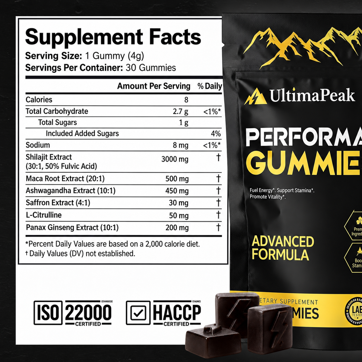6 in 1 Performance Gummies