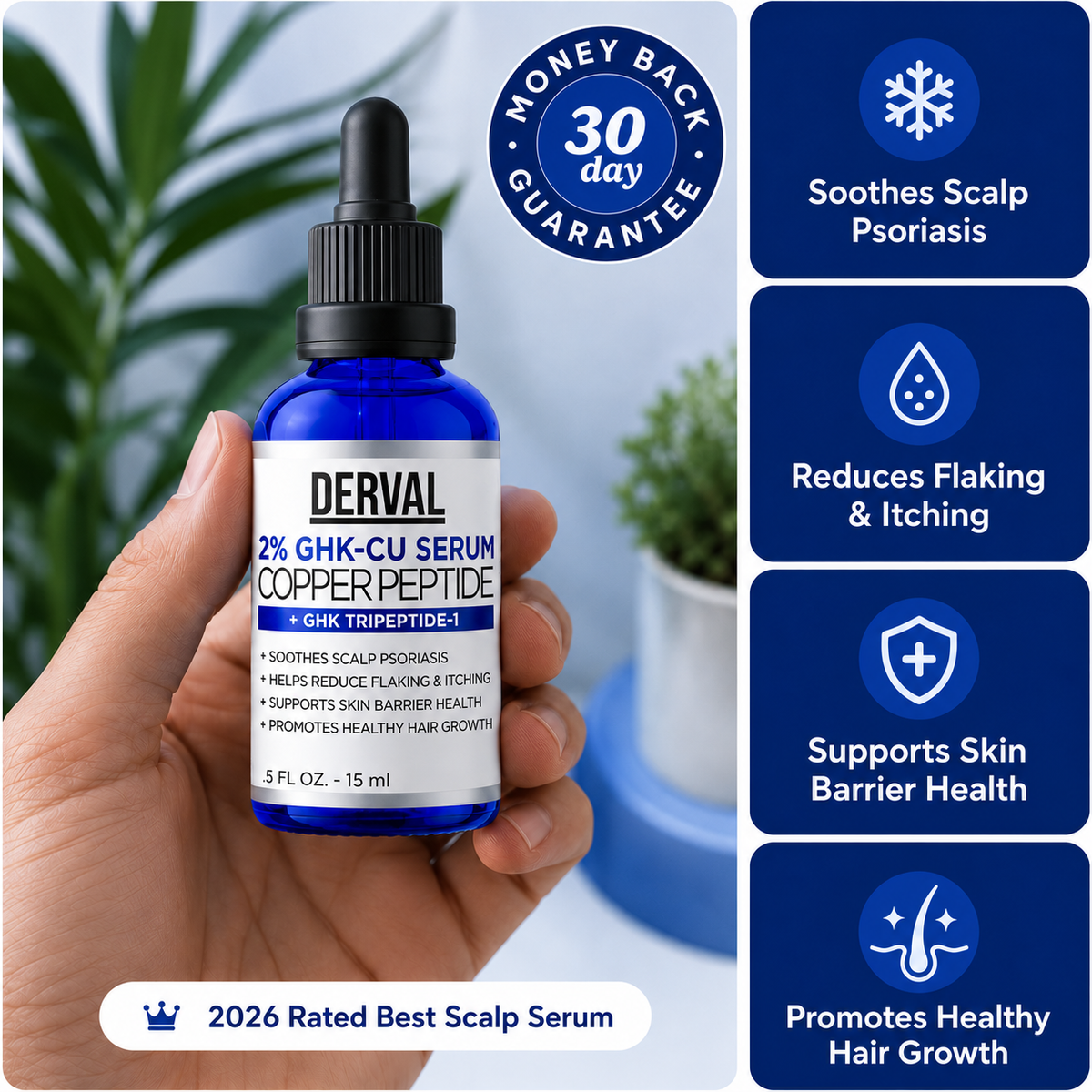 Copper Peptide Scalp Serum