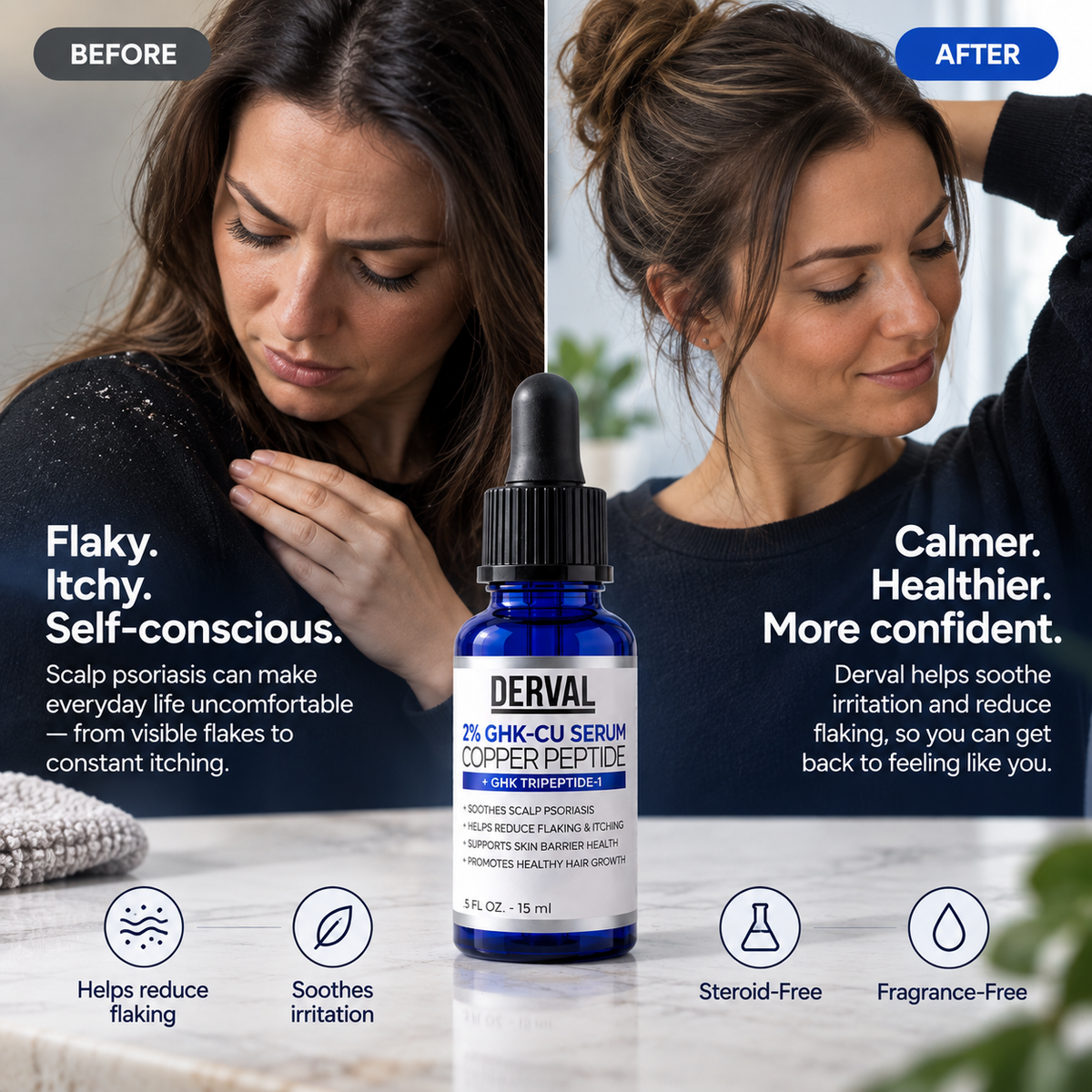 Copper Peptide Scalp Serum