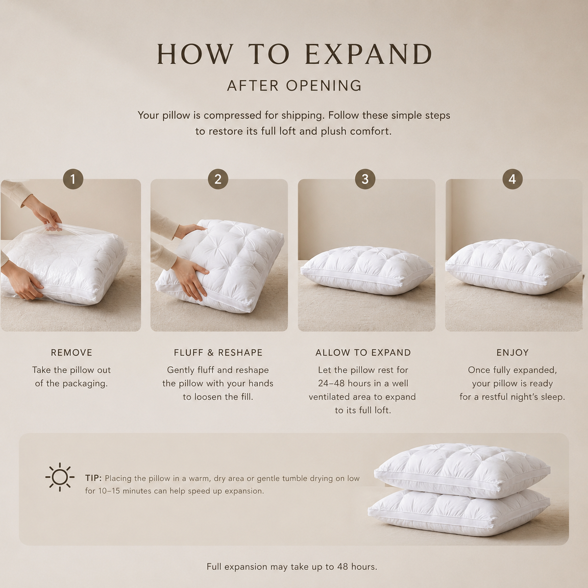 Hotel Style Cloud Pillow