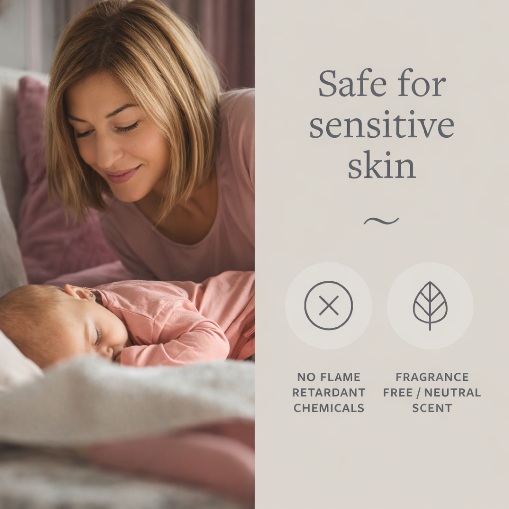 Organic Cotton Grounding Pillowcase