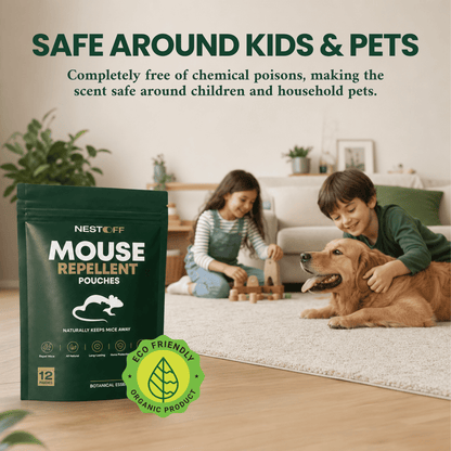 Natural Rodent Deterrent Pouches