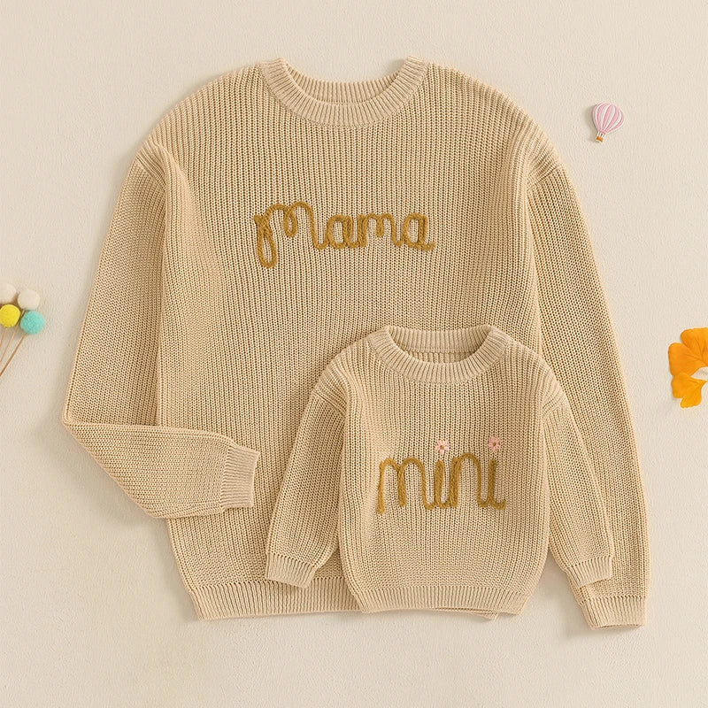 Mama and Mini Matching Sweaters