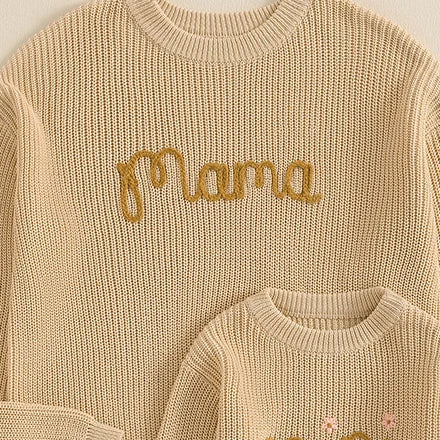 Mama and Mini Matching Sweaters