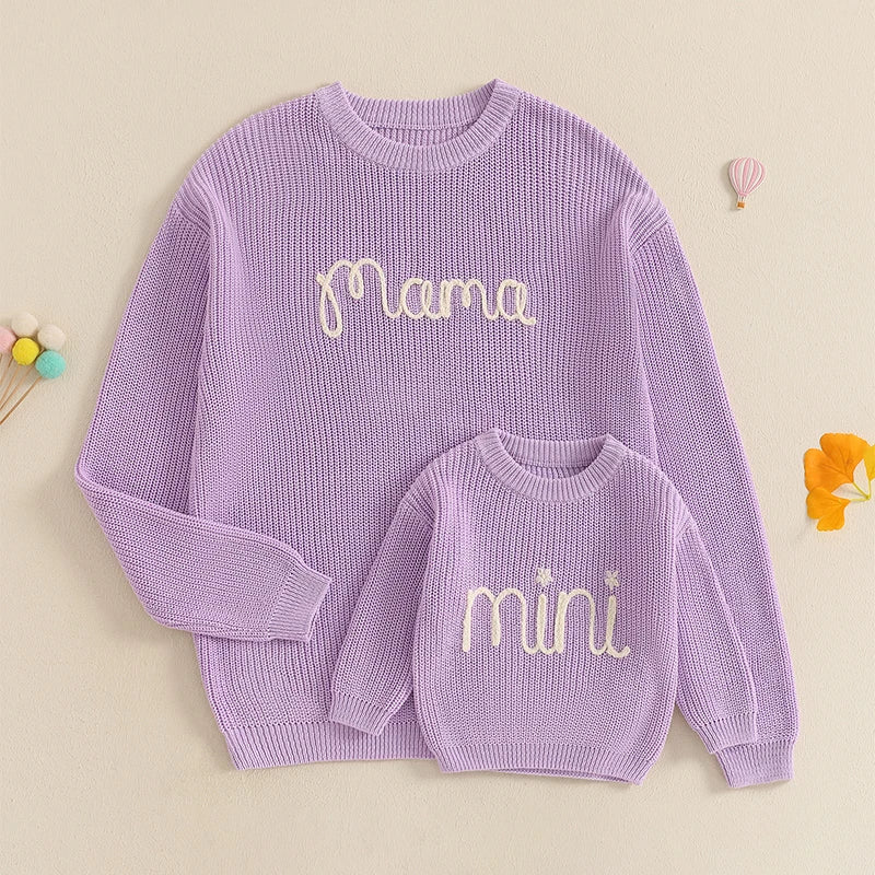 Mama and Mini Matching Sweaters