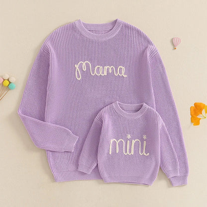 Mama and Mini Matching Sweaters