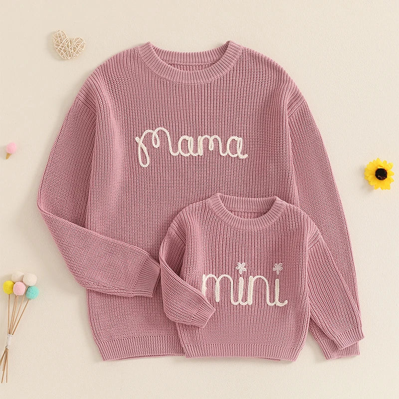 Mama and Mini Matching Sweaters