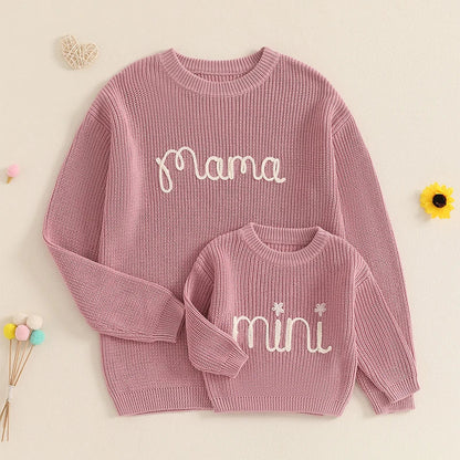 Mama and Mini Matching Sweaters