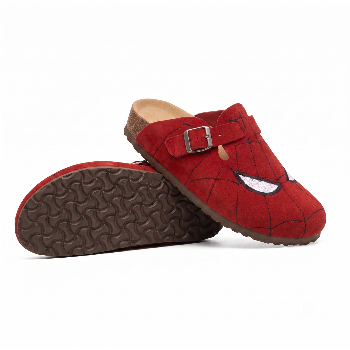 Crimson Web Statement Clogs