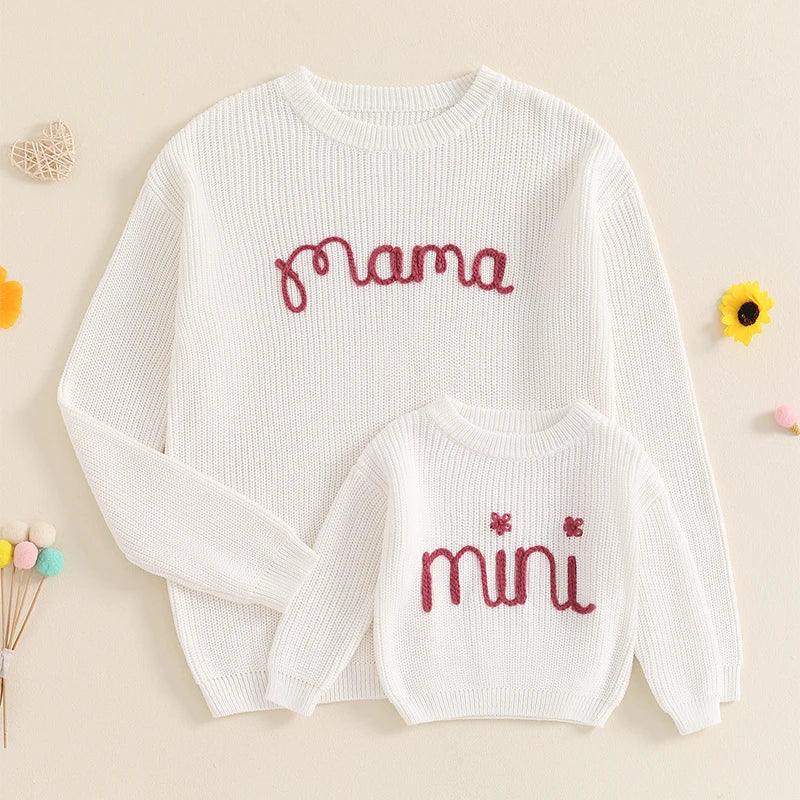 Mama and Mini Matching Sweaters