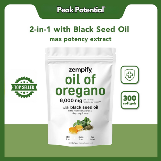 Oil of Oregano with Black Seed Oil