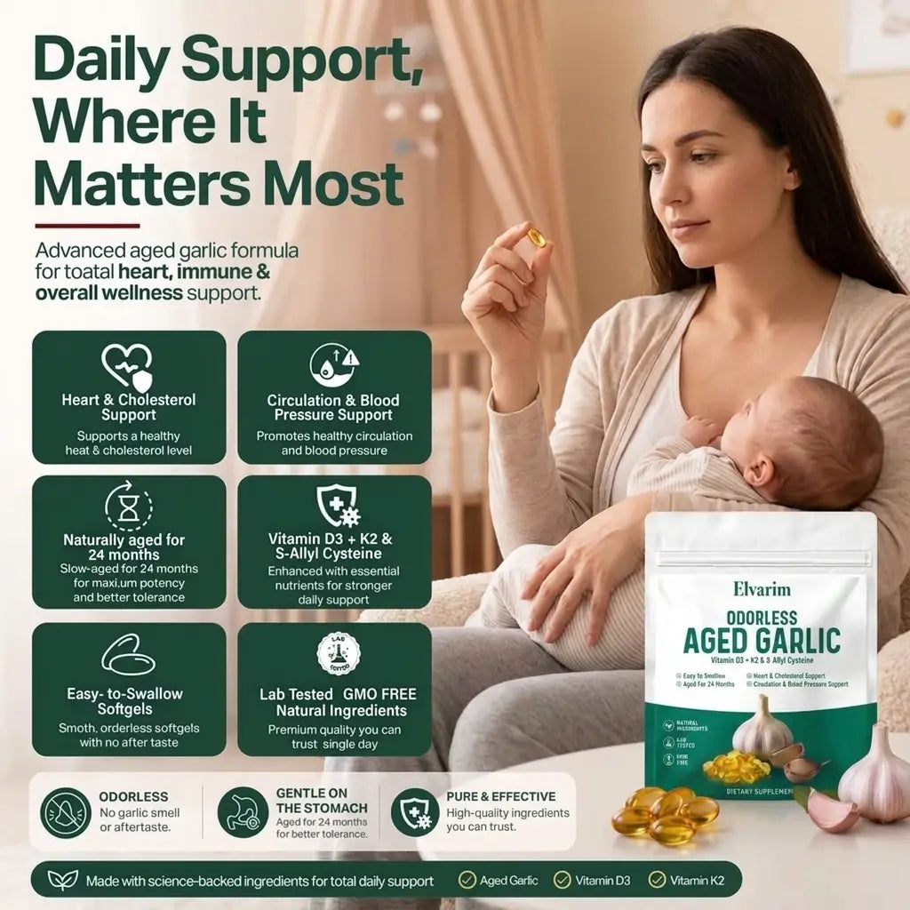 Aged Garlic Extract Softgels
