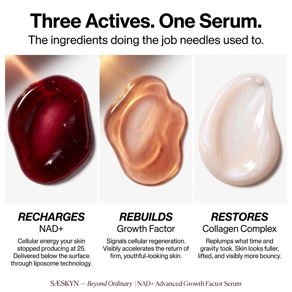 NAD Plus Growth Factor Face Serum