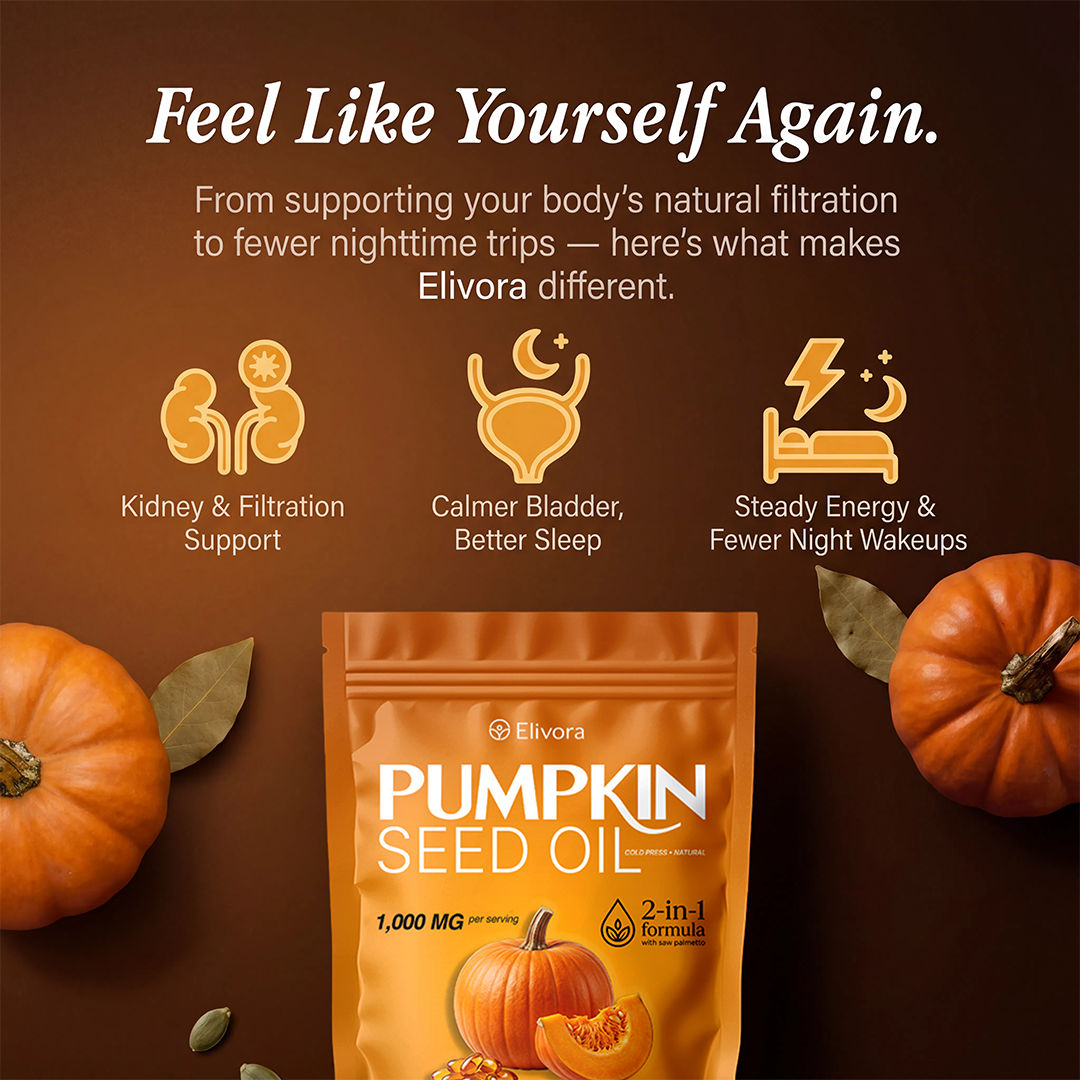 Cold Pressed Pumpkin Seed Oil Softgels
