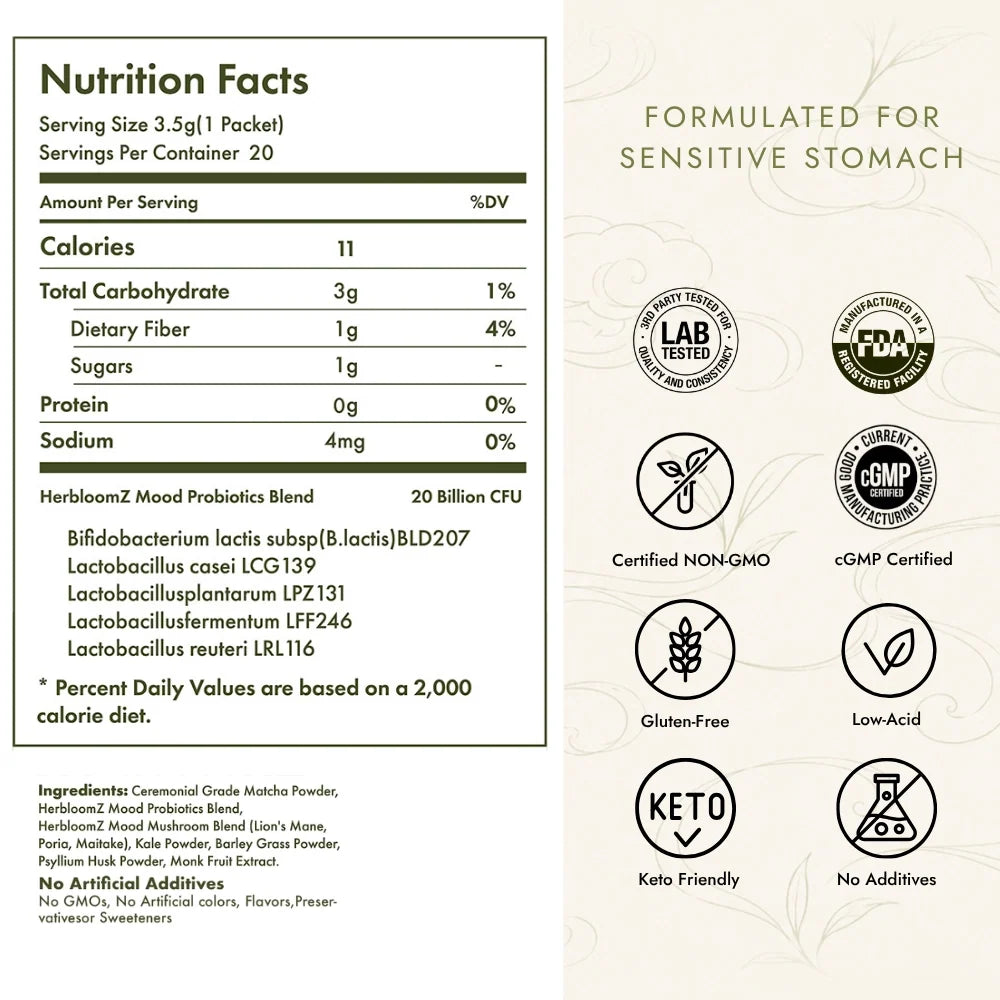 Herbal Probiotic Matcha