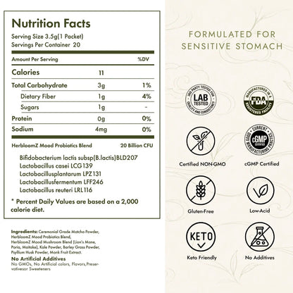 Herbal Probiotic Matcha