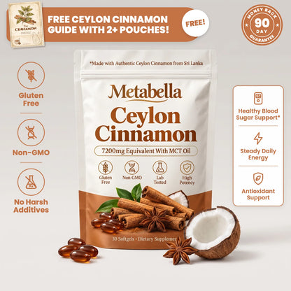 Ceylon Cinnamon Softgels with MCT