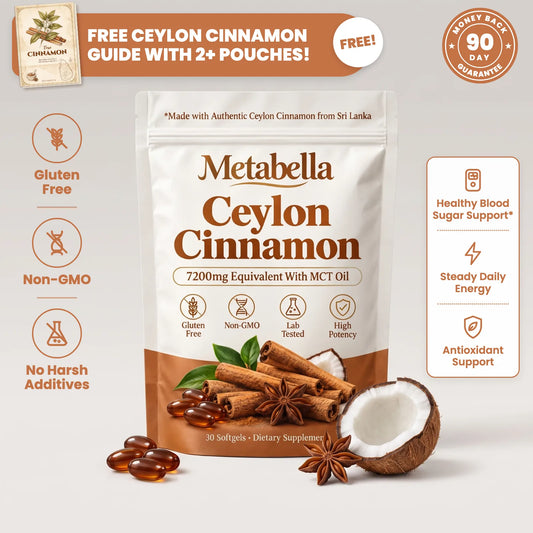Ceylon Cinnamon Softgels with MCT