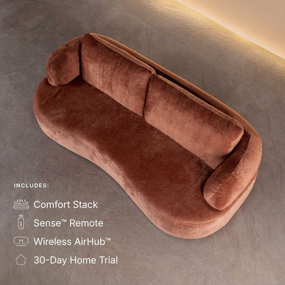 Contour 3 Seat Sofa in Ember