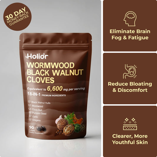 Wormwood Black Walnut Clove Softgels